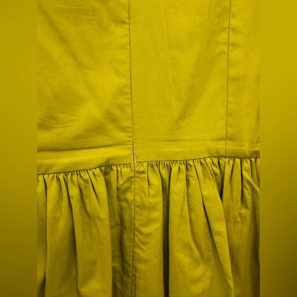 Tove Elegant Olive Green Dress - Picture 9 of 10